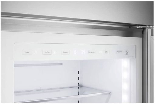 LG STUDIO 26 Cu. Ft. Stainless Steel Smart Built-In Side-By-Side Refrigerator With Ice & Water Dispenser - Image 10