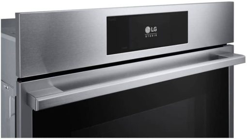 LG STUDIO 4.7 Cu. Ft. PrintProof Stainless Steel Smart InstaView Electric Built-In Single Wall Oven With Air Fry & Steam Sous Vide - Image 8