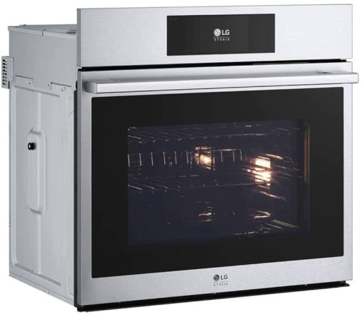 LG STUDIO 4.7 Cu. Ft. PrintProof Stainless Steel Smart InstaView Electric Built-In Single Wall Oven With Air Fry & Steam Sous Vide - Image 6