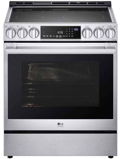 LG STUDIO 6.3 Cu. Ft. Stainless Steel Smart Wi-Fi Slide-In Electric Range With ProBake Convection And EasyClean - Image 6