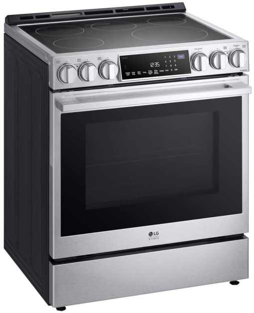 LG STUDIO 6.3 Cu. Ft. Stainless Steel Smart Wi-Fi Slide-In Electric Range With ProBake Convection And EasyClean - Image 8