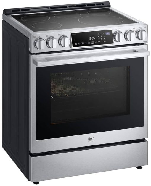 LG STUDIO 6.3 Cu. Ft. Stainless Steel Smart Wi-Fi Slide-In Electric Range With ProBake Convection And EasyClean - Image 9