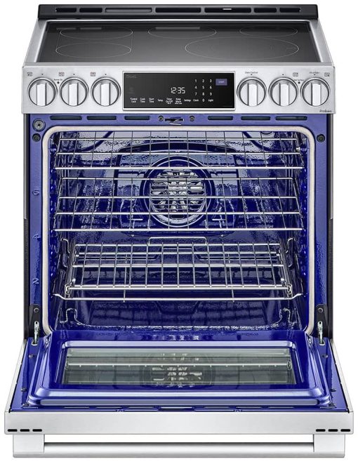 LG STUDIO 6.3 Cu. Ft. Stainless Steel Smart Wi-Fi Slide-In Electric Range With ProBake Convection And EasyClean - Image 2