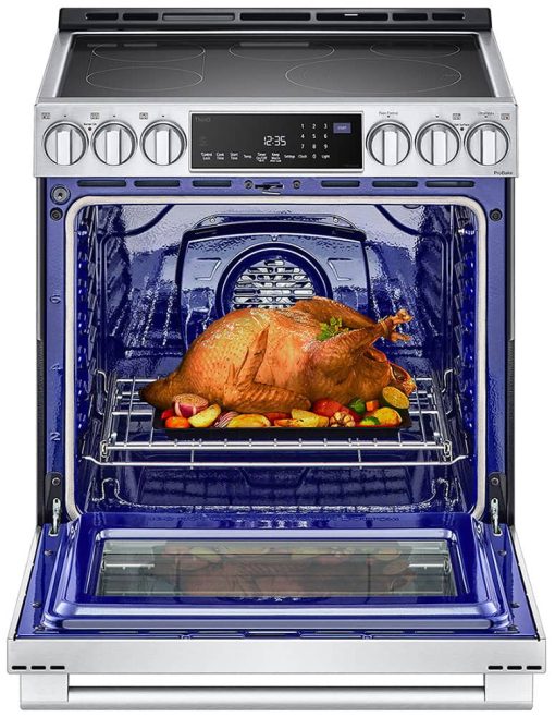 LG STUDIO 6.3 Cu. Ft. Stainless Steel Smart Wi-Fi Slide-In Electric Range With ProBake Convection And EasyClean - Image 5