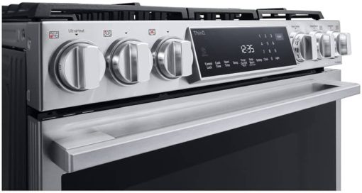 LG STUDIO 6.3 Cu. Ft. Stainless Steel Smart Wi-Fi Slide-In Gas Range With ProBake Convection And EasyClean - Image 16
