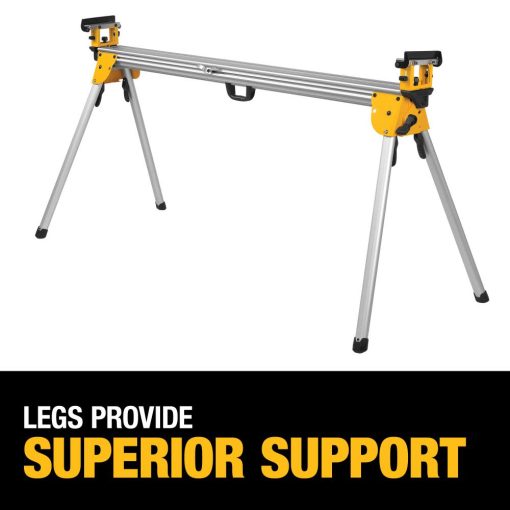 DEWALT 12" Compound Miter Saw 15 Amp Single Bevel with Heavy Duty Miter Saw Stand Bundle - Image 7