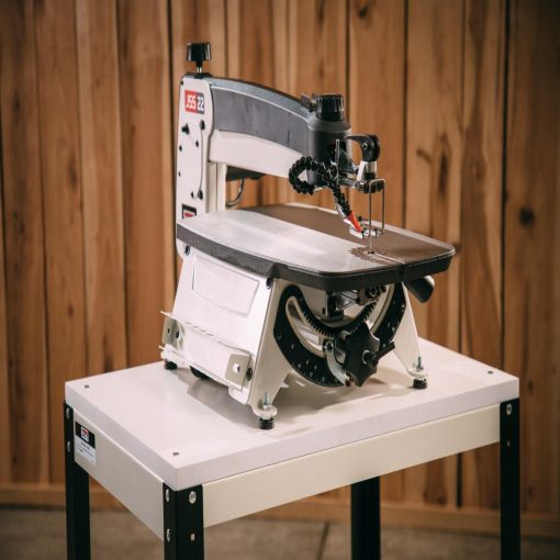 Jet JWSS-22B Scroll Saw 22" with Foot Switch and Universal Stand Bundle - Image 9