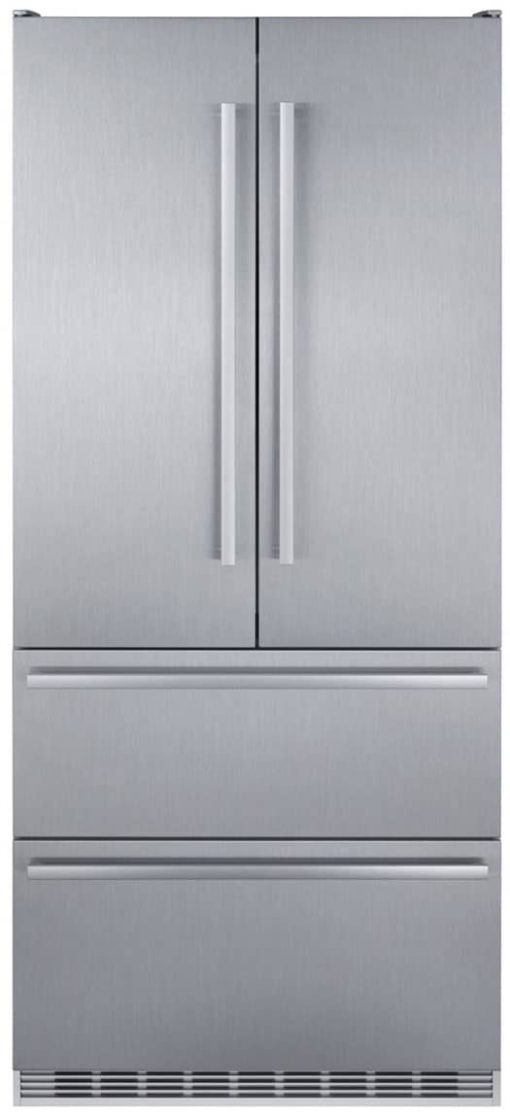 Liebherr 36" Stainless Steel 4Door French Door Refrigerator With BioFresh And NoFrost - No Logo -