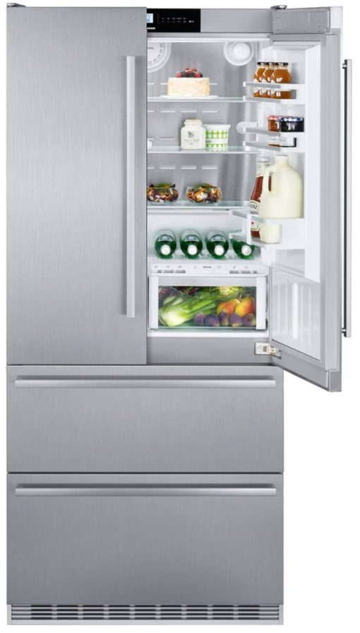 Liebherr 36" Stainless Steel 4Door French Door Refrigerator With BioFresh And NoFrost - No Logo - - Image 4