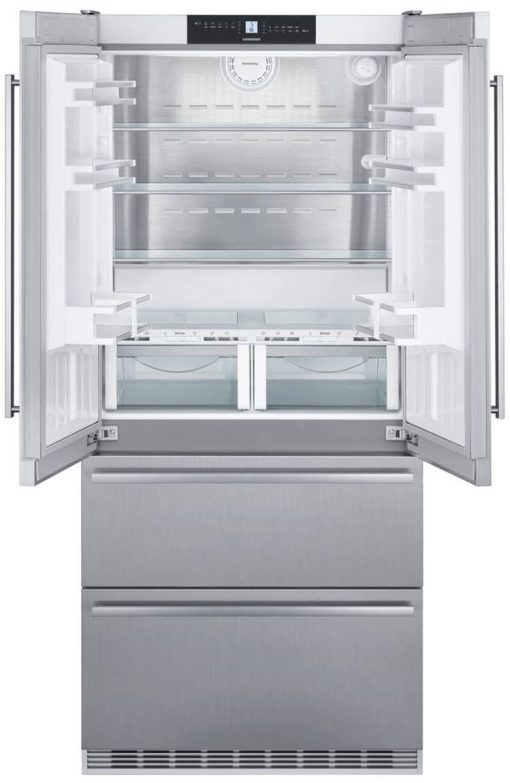 Liebherr 36" Stainless Steel 4Door French Door Refrigerator With BioFresh And NoFrost - No Logo - - Image 2