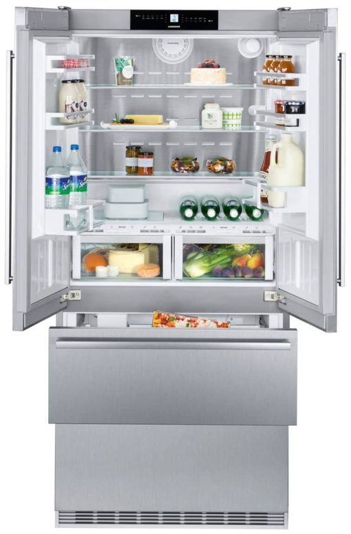 Liebherr 36" Stainless Steel 4Door French Door Refrigerator With BioFresh And NoFrost - No Logo - - Image 3