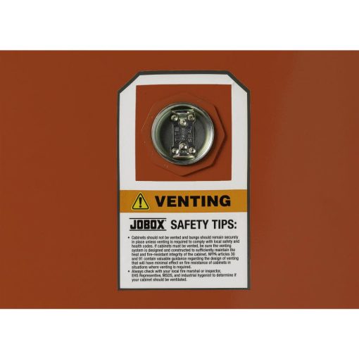 30 Gallon Combustible Manual Close Safety Cabinet - Red - Image 13