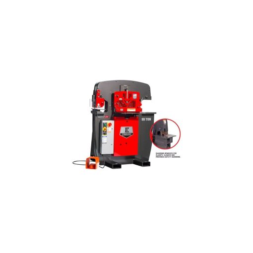 Edwards 230V 3 Phase 55 Ton Ironworker with Coper Notcher - Image 2