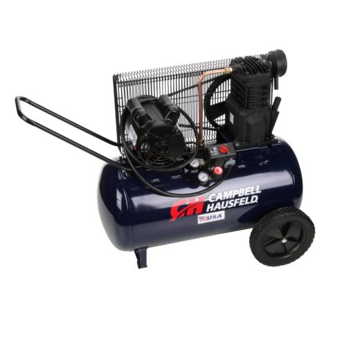 20-Gallon Portable 135-PSI Electric Horizontal Air Compressor - Image 7
