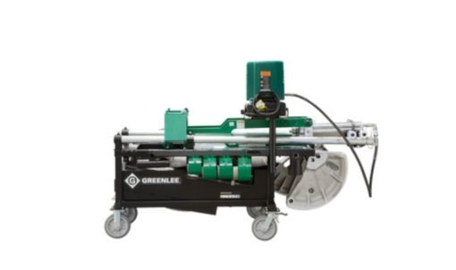 Greenlee 881 Cam-Track Bender with Hydraulic Pump & Mobile Bending Table - Image 4