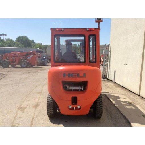 Heli Americas Mast Forklift with Cab 8000 Lbs H Series Diesel IC Pneumatic Tires - Image 5