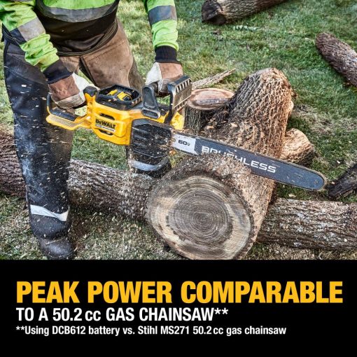 DEWALT 60V MAX Chainsaw 20" Brushless Cordless Kit - Image 15