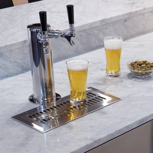 Marvel 24" Stainless Steel Built-In Beer Dispenser - Image 5