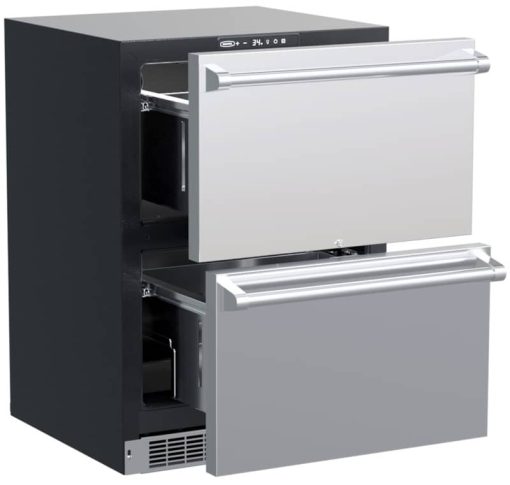 Marvel Professional 24" Stainless Steel Built-In Refrigerated Drawers - Image 2