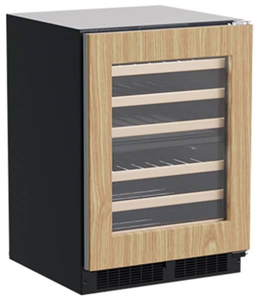 Marvel 24" Custom Frame Built-In High Efficiency Dual Zone Wine Refrigerator