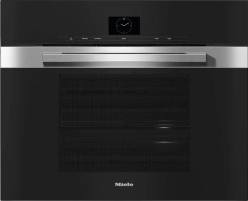 Miele DGC 7685 XXL PureLine M Touch S 30" Clean Touch Steel Plumbed Compact Combi-Steam Oven