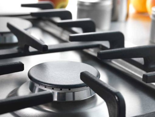 Miele CS 1012-1 LP 12" Stainless Steel Liquid Propane CombiSet - Image 3