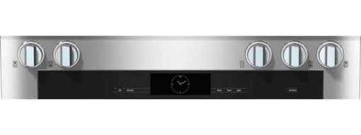 Miele HR 1936-3 LP DF GD M Touch 36" Clean Touch Steel Liquid Propane Dual Fuel Range With Griddle - Image 2