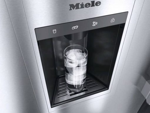Miele F 2472 SF MasterCool 18" Stainless Steel Left-Hinge Built-In Freezer - Image 5