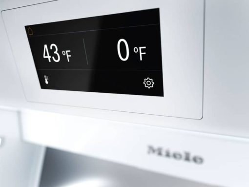 Miele F 2812 SF MasterCool 30" Stainless Steel Built-In Freezer - Image 4