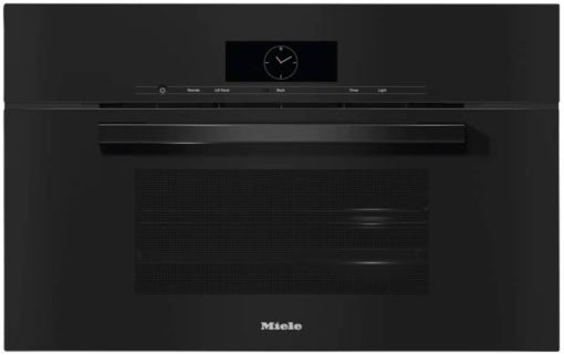 Miele DGC 7870 OBSW XL VitroLine 30" Obsidian Black Compact Combi-Steam Oven