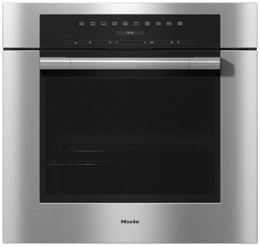 Miele H 7180 BP ContourLine 30" Clean Touch Steel Convection Oven