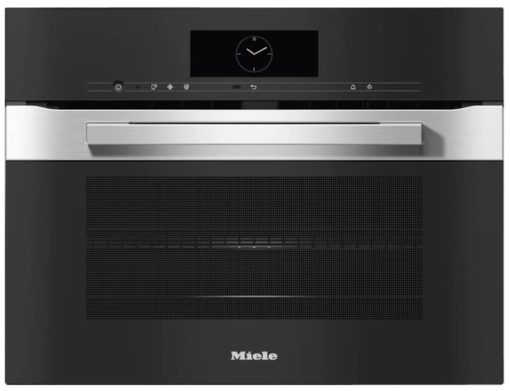 Miele H 7840 BM AM PureLine 24" Clean Touch Steel Compact Speed Oven - Image 2