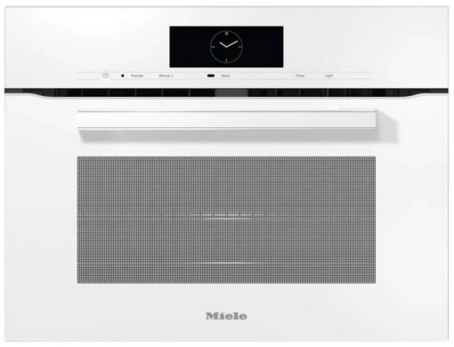 Miele H 7840 BRWS BM AM VitroLine 24" Brilliant White Compact Speed Oven