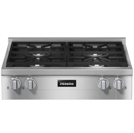 Miele KMR 1124-3 G 30" Clean Touch Steel Natural Gas Rangetop