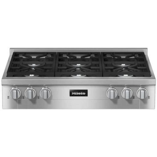 Miele KMR 1134-3 G 36" Clean Touch Steel Natural Gas Rangetop