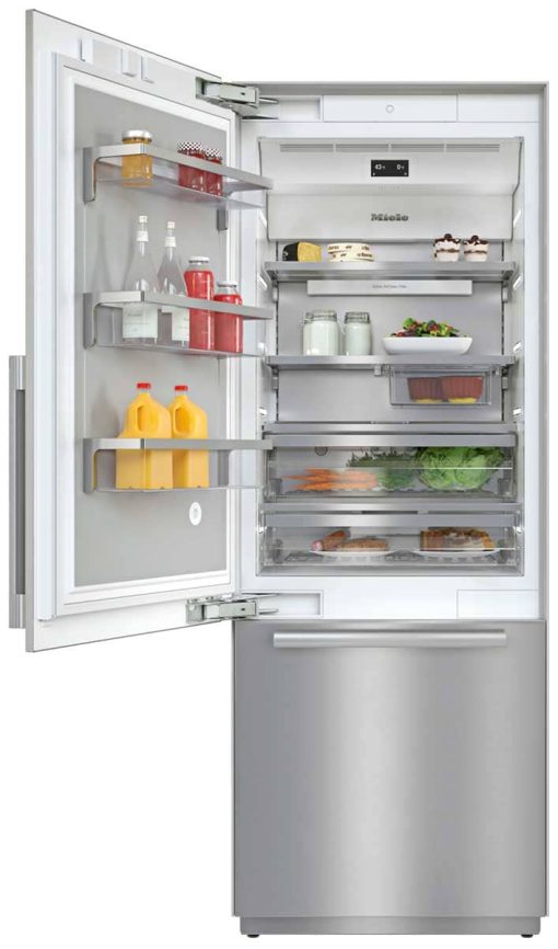 Miele KF 2812 SF MasterCool 30" Stainless Steel Built-In Fridge-Freezer - Image 2
