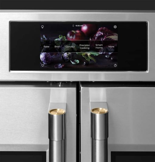 Monogram Statement Collection 30" Stainless Steel Smart French-Door Electric Convection Double Wall Oven - Image 5