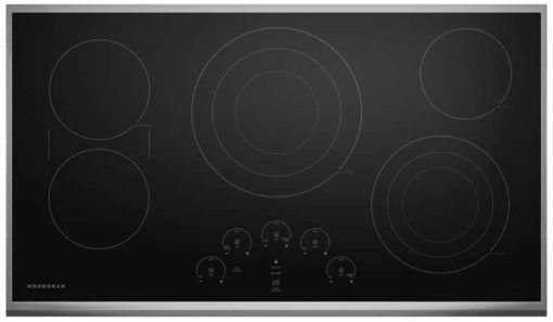 Monogram ADA 36" Stainless Steel Touch Control Electric Cooktop