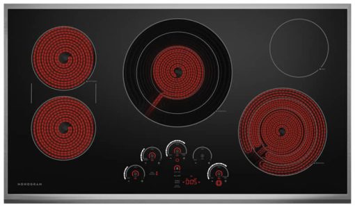 Monogram ADA 36" Stainless Steel Touch Control Electric Cooktop - Image 2