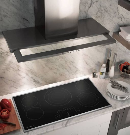 Monogram ADA 36" Stainless Steel Touch Control Electric Cooktop - Image 5