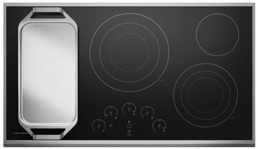 Monogram ADA 36" Stainless Steel Touch Control Electric Cooktop - Image 3