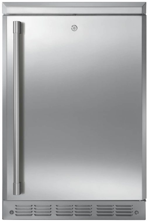 Monogram 5.4 Cu. Ft. Stainless Steel Right-Hinge Outdoor/Indoor Refrigerator - Image 3