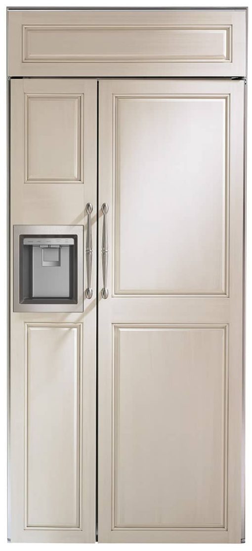 Monogram 36" Panel Ready Smart Built-In Side-By-Side Refrigerator With Dispenser