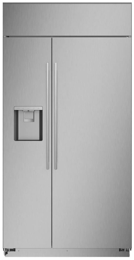 Monogram 42" Stainless Steel Smart Built-In Side-By-Side Refrigerator With Dispenser - Image 2