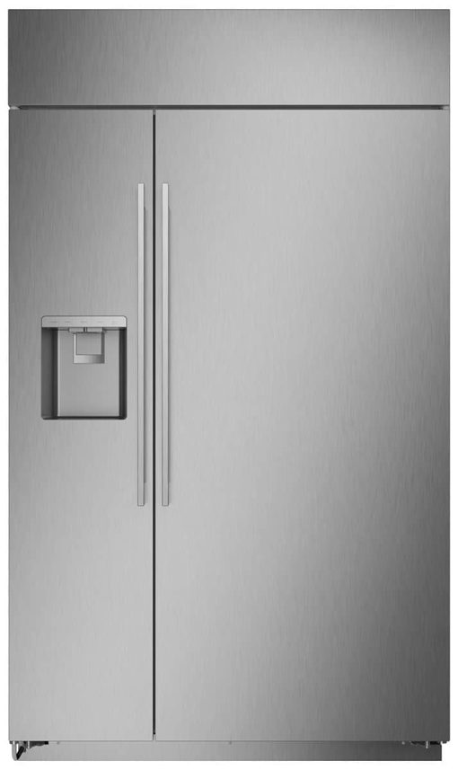 Monogram 48" Stainless Steel Smart Built-In Side-By-Side Refrigerator With Dispenser - Image 2