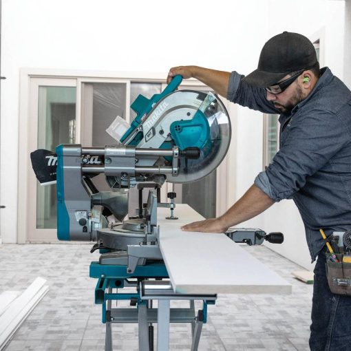 Makita 40V max XGT 12" Dual Bevel Sliding Compound Miter Saw AWS Capable Brushless Cordless Bare Tool - Image 9