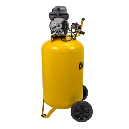 30-Gallon Portable 155-PSI Electric Vertical Air Compressor - Image 4