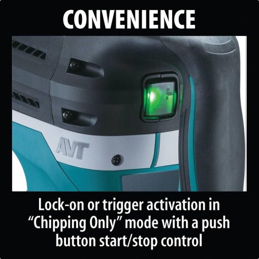 2 in. AVT Rotary Hammer, Accepts SDS-MAX Bits - Image 3