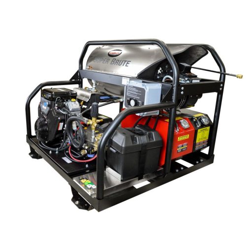Super Brute 3500 PSI at 5.5 GPM VANGUARD V-Twin with COMET Triplex Plunger Pump Hot Water Professional Gas Pressure Washer - Image 7