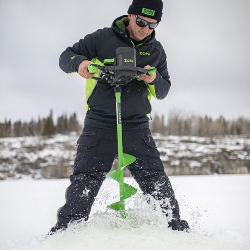 ION Ice Auger Alpha Steel 8" - Image 2